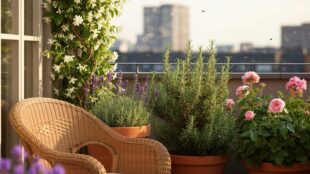 eine duftende Gartenoase