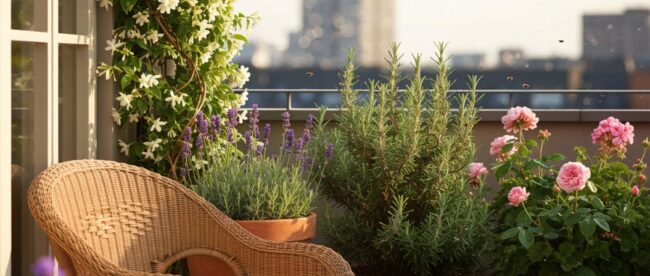 eine duftende Gartenoase