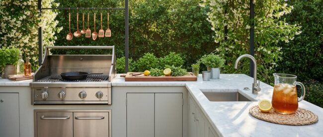 Außenküche Outdoor-Kochen